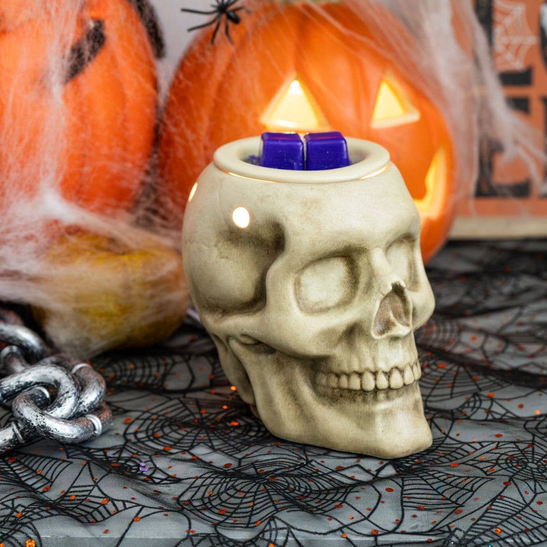 Skull Fragrance & Wax Electric Warmer (8941073858757)