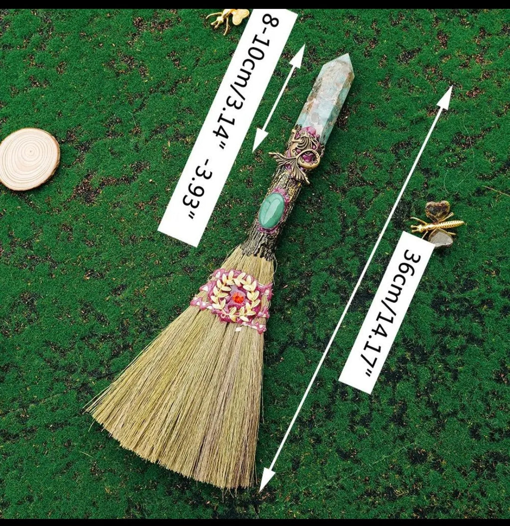 Magic Sweeper Blue Apatite Tower Broom (8925542285509)