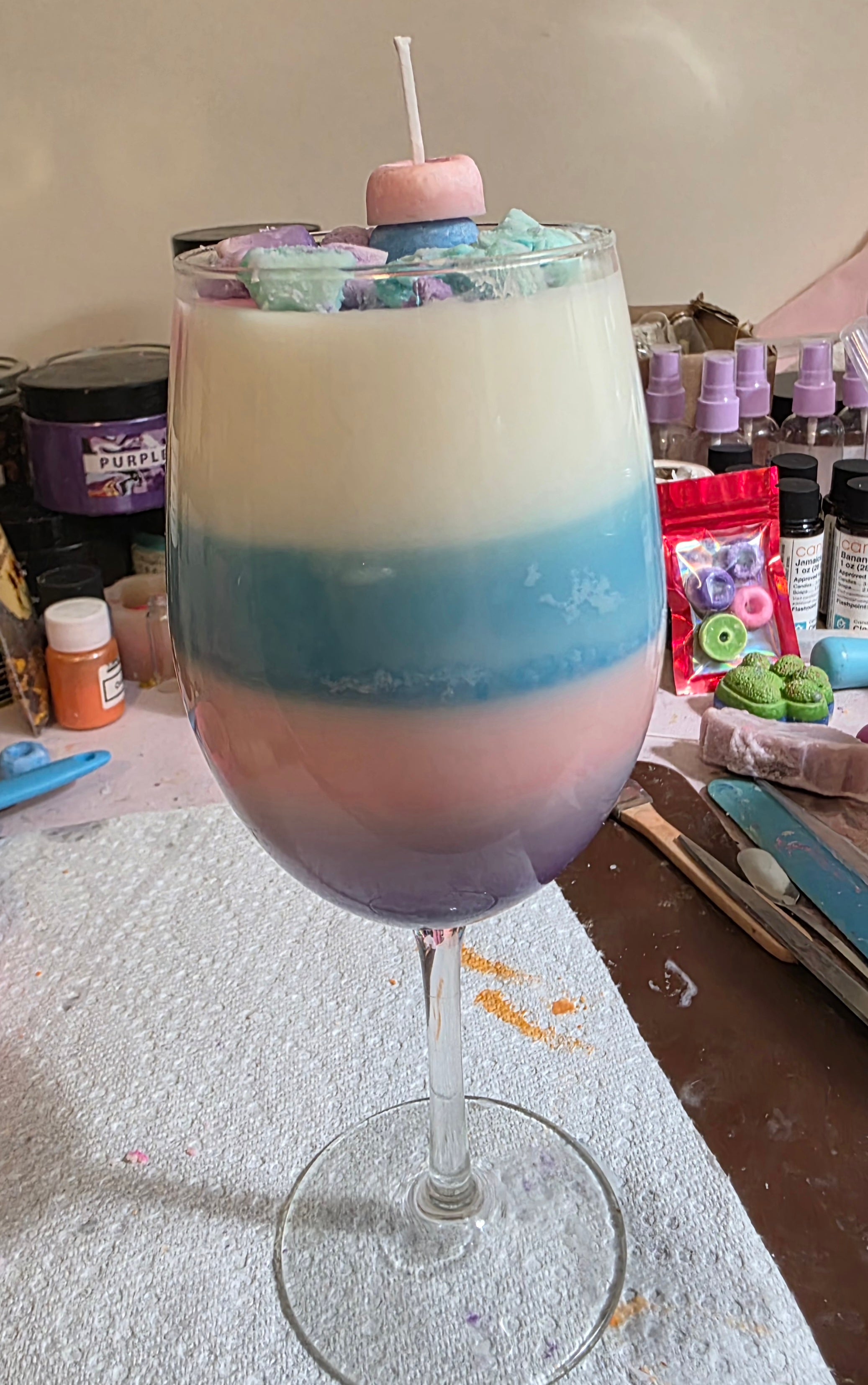 Wine Glass Candles (8837039227077)